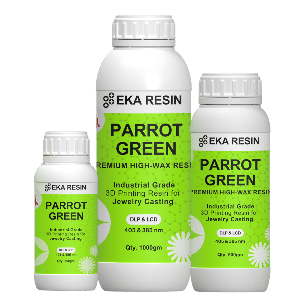Parrot Green Resin