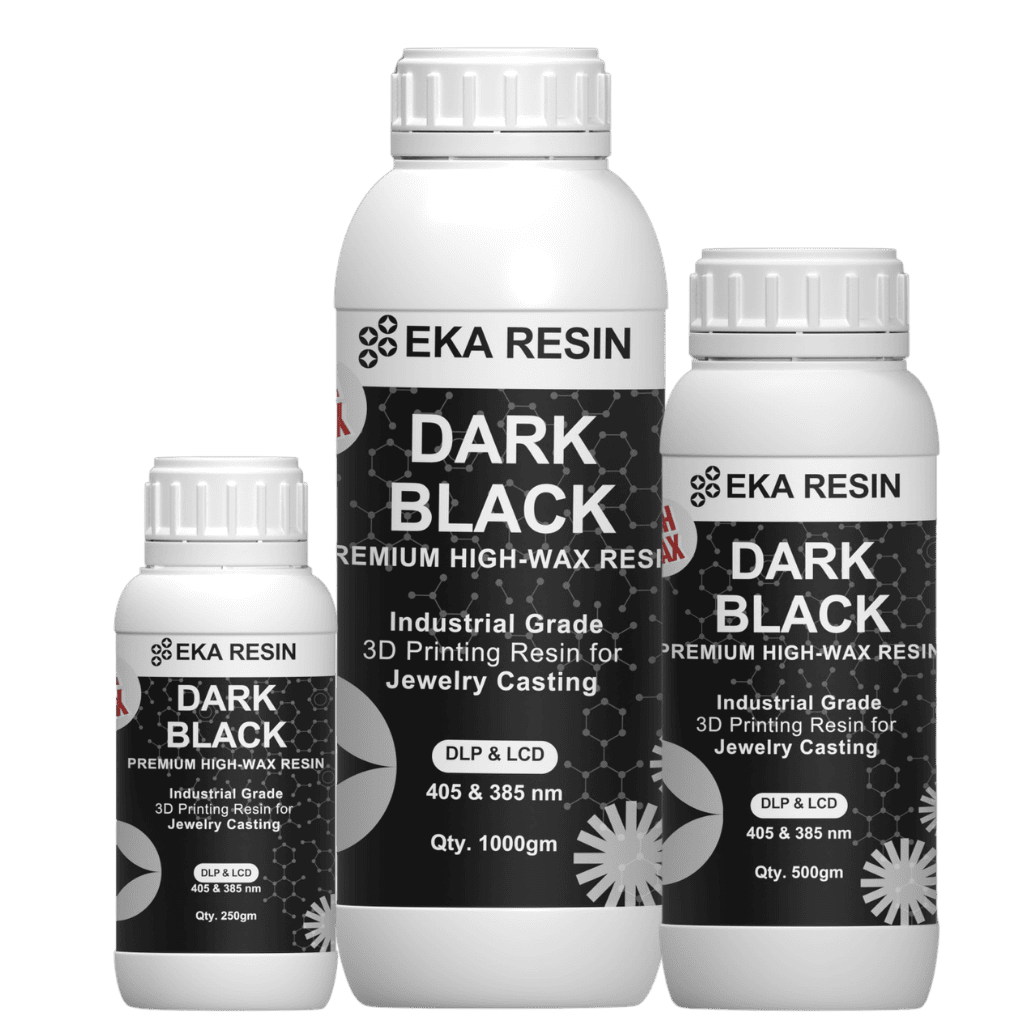 Dark Black Resin